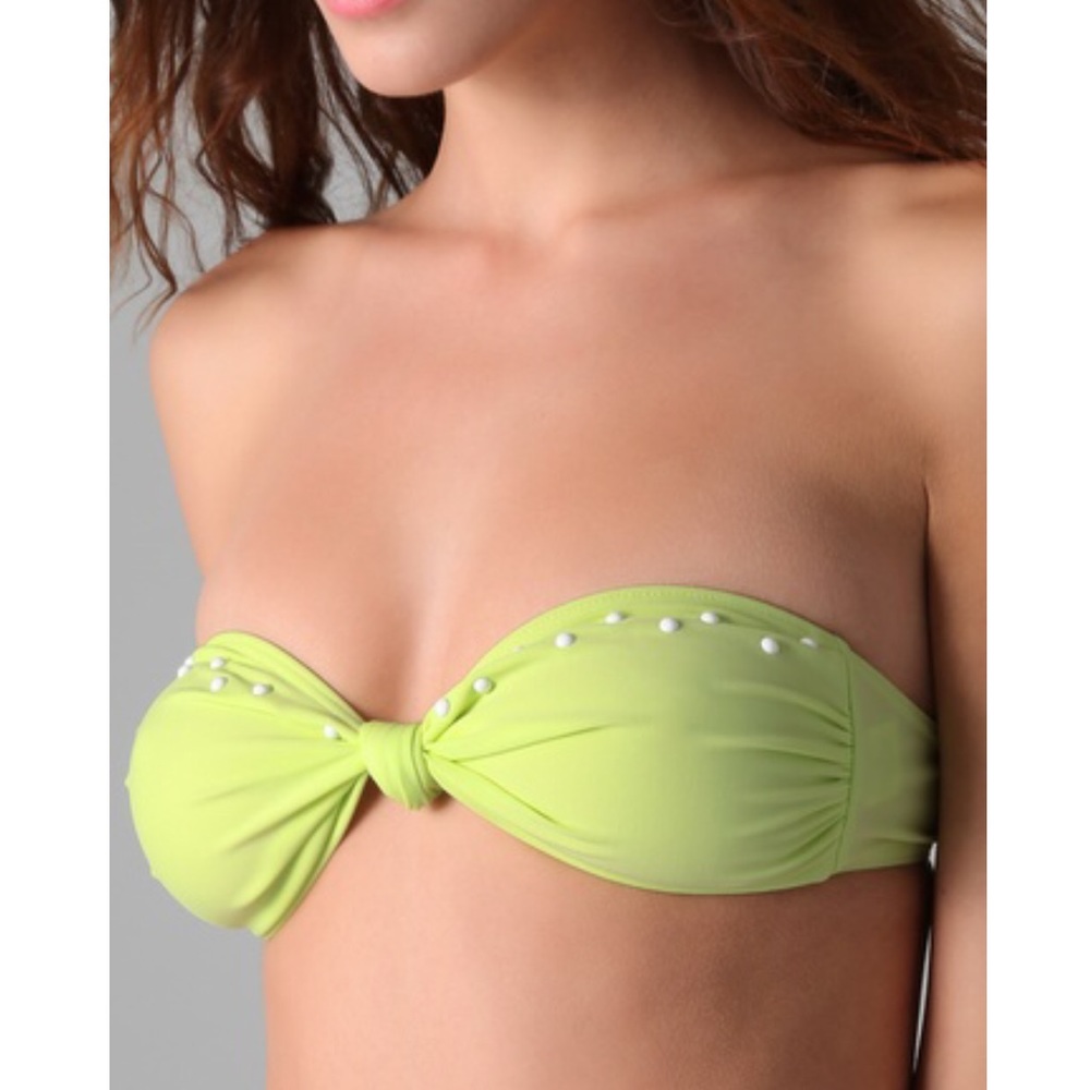 Brette Sandler Lime Green Bikini XS